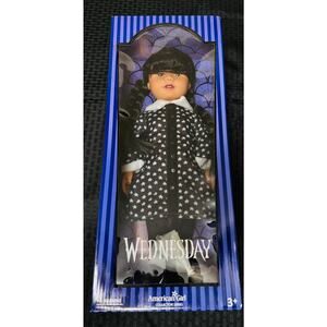 American Girl Wednesday Addams Family Doll Replica - New in Box